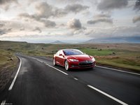 Tesla Model S UK 2013 Longsleeve T-shirt #1272604