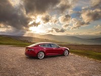 Tesla Model S UK 2013 tote bag #1272692