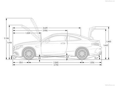 Mercedes-Benz C63 AMG Coupe 2017 Poster 1273163