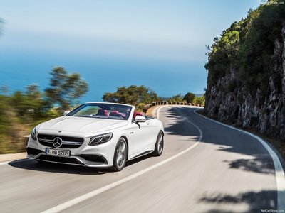 Mercedes-Benz S63 AMG Cabriolet 2017 Mouse Pad 1276175