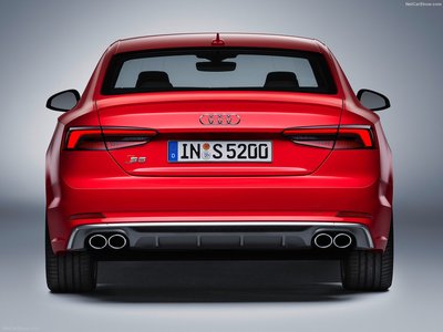 Audi S5 Coupe 2017 Poster with Hanger