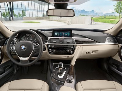BMW 3-Series Gran Turismo 2017 metal framed poster