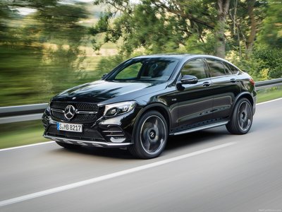 Mercedes-Benz GLC43 AMG 4Matic Coupe 2017 Poster with Hanger