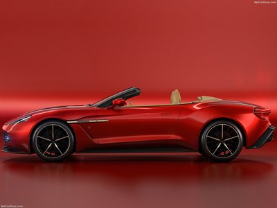 Aston Martin Vanquish Zagato Volante 2017 canvas poster