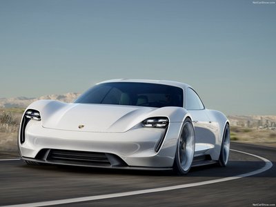 Porsche Mission E Concept 2015 poster