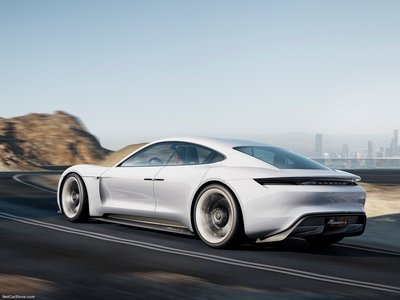 Porsche Mission E Concept 2015 poster