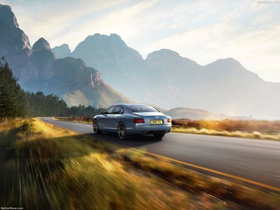 Bentley Flying Spur W12 S 2017 metal framed poster