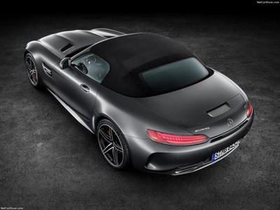 Mercedes-Benz AMG GT C Roadster 2017 canvas poster