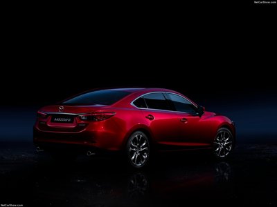 Mazda 6 Sedan 2017 canvas poster