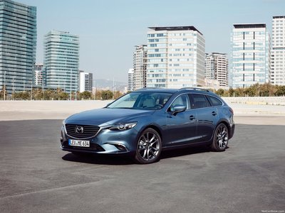Mazda 6 Wagon 2017 Poster with Hanger