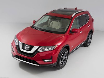 Nissan Rogue 2017 Poster with Hanger