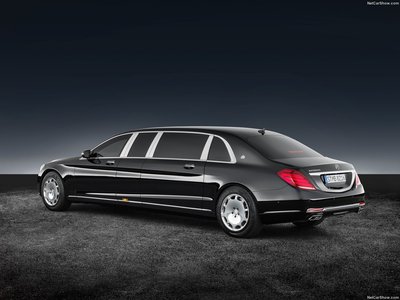 Mercedes-Benz S600 Pullman Maybach Guard 2018 Poster with Hanger