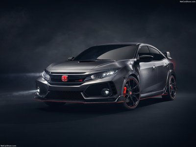 Honda Civic Type R Concept 2016 tote bag