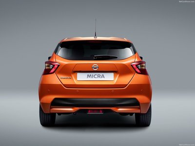 Nissan Micra 2017 canvas poster