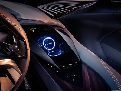 Lexus UX Concept 2016 wooden framed poster