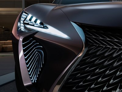Lexus UX Concept 2016 metal framed poster