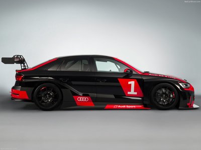Audi RS3 LMS Racecar 2017 canvas poster