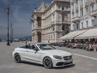 Mercedes-Benz C63 AMG Cabriolet 2017 Mouse Pad 1285359