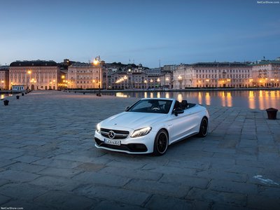 Mercedes-Benz C63 AMG Cabriolet 2017 Mouse Pad 1285378