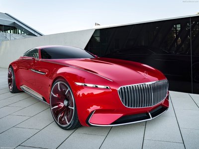 Mercedes-Benz Vision Maybach 6 Concept 2016 Poster with Hanger