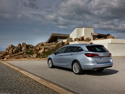 Opel Astra Sports Tourer 2016 canvas poster