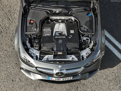 Mercedes-Benz E63 AMG 2017 metal framed poster