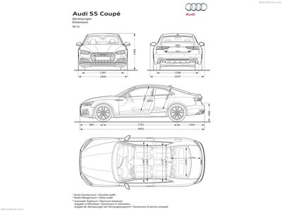 Audi S5 Coupe 2017 Mouse Pad 1286498