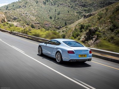 Bentley Continental GT V8 S 2016 Poster with Hanger