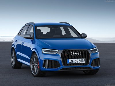 Audi RS Q3 performance 2017 Poster with Hanger