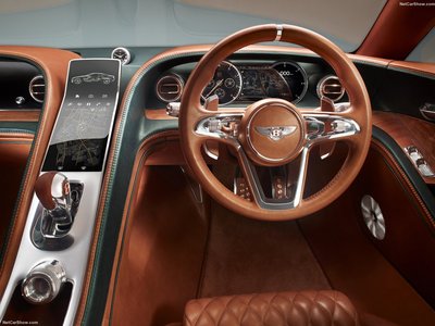 Bentley EXP 10 Speed 6 Concept 2015 wooden framed poster