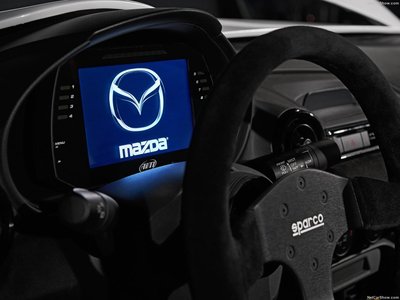 Mazda MX-5 RF Kuro Concept 2016 wooden framed poster