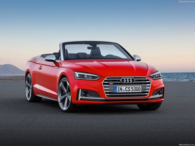 Audi S5 Cabriolet 2017 Poster with Hanger