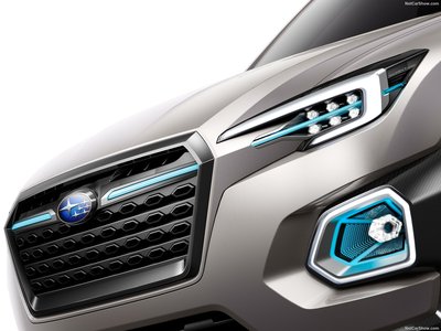 Subaru VIZIV-7 SUV Concept 2016 Poster with Hanger
