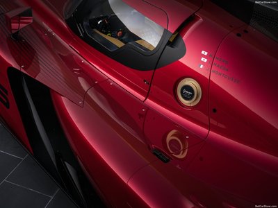 Mazda RT24-P Racecar 2017 metal framed poster