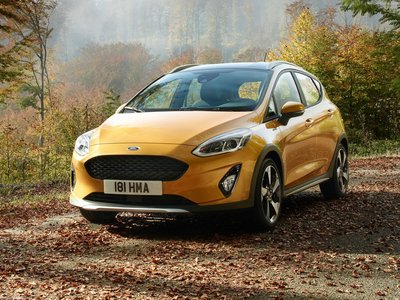 Ford Fiesta Active 2017 Poster with Hanger