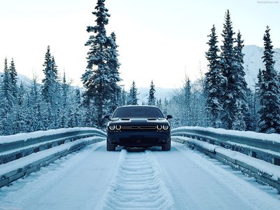 Dodge Challenger GT AWD 2017 Poster with Hanger