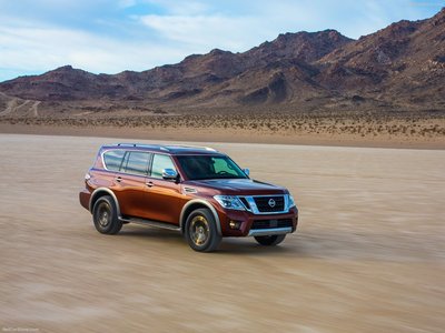 Nissan Armada 2017 Poster with Hanger