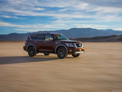 Nissan Armada 2017 Poster with Hanger