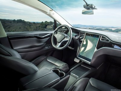Tesla Model X 2017 poster