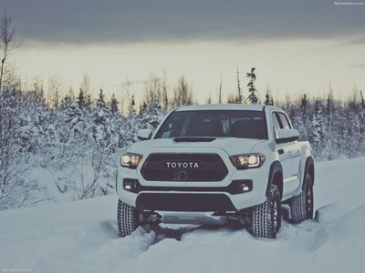 Toyota Tacoma TRD Pro 2017 Poster with Hanger