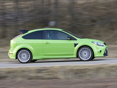 Ford Focus RS 2009 Poster with Hanger