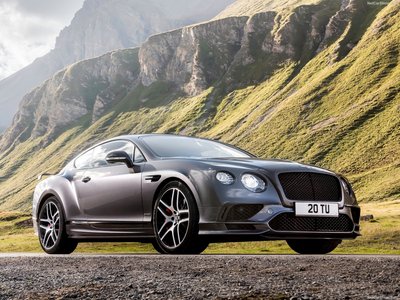 Bentley Continental Supersports 2018 Poster with Hanger