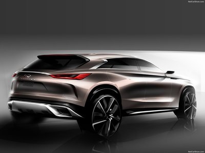 Infiniti QX50 Concept 2017 Poster with Hanger