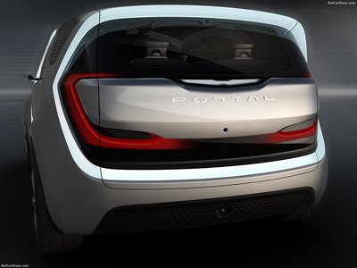 Chrysler Portal Concept 2017 Poster with Hanger