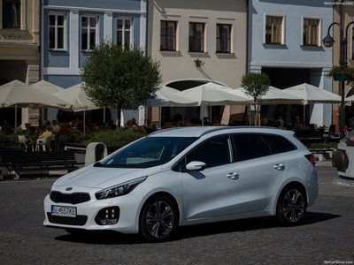 Kia Ceed SW GT-Line 2016 canvas poster