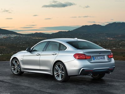 BMW 4-Series Gran Coupe 2018 canvas poster
