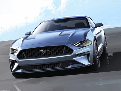 Ford Mustang GT 2018 poster