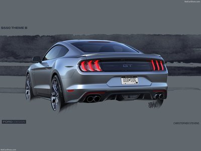 Ford Mustang GT 2018 Mouse Pad 1292699