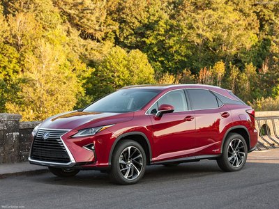 Lexus RX 450h 2016 Poster with Hanger