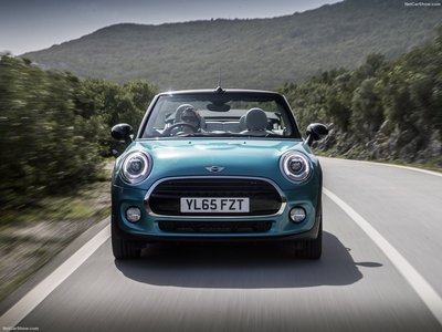 Mini Convertible [UK] 2016 Poster with Hanger